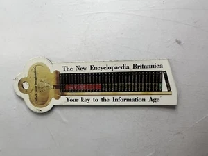 Werbemagnet: Encyclopedia Britannica Schlüssel zum Informationsalter - Bild 1 von 5
