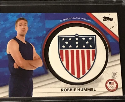 2021 Topps USA Olympics & Paralympics Robbie Hummel  Insignia Relic 50/99 - Image 1 of 3