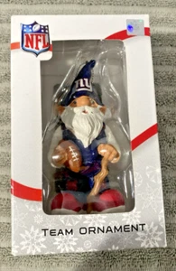 New York Giants Football Holiday Gnome Ornament Decoration Christmas - Picture 1 of 8