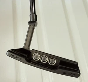 Brand New Scotty Cameron B3 Triple Black Limited Newport 2 Putter 35 inch - Picture 1 of 11