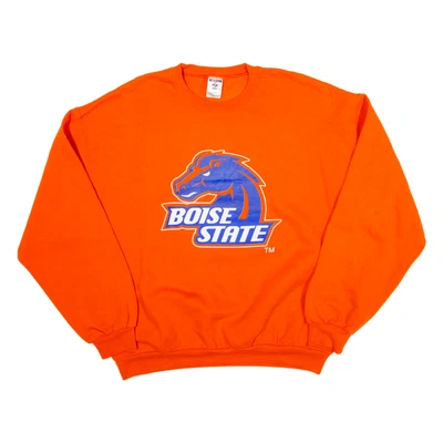 Moletom masculino JERZEES Boise State laranja EUA GG - Imagem 1 de 4