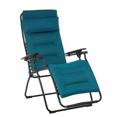 Lafuma Relax Liegestuhl Clip Air Comfort coral blau 2025