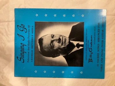 NEW NOS Singing, I Go  Vintage Sheet Music Book ( 1949) George Beverly Shea - Image 1 of 3