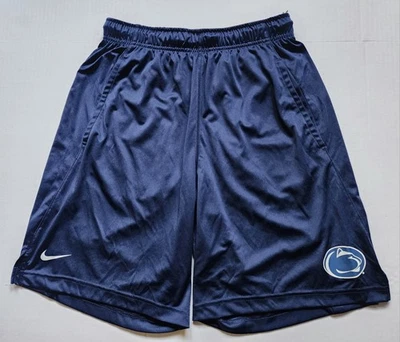 Nike Dri-Fit Penn State Nittany Lions Shorts Blue Men's Medium  - Image 1 of 4