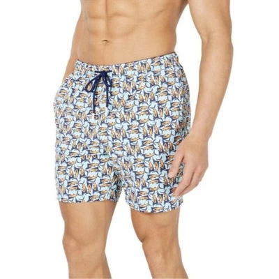 Tommy Bahama Hombre Nápoles Moorea Marlins Pantalones Cortos Naranja y Azul Talla XXL Foto 1 de 4