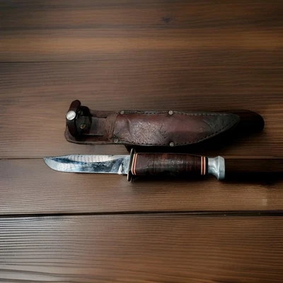 Faca vintage K-bar 1207 EUA - Imagem 1 de 4