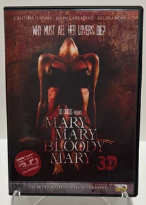 Mary, Mary, Bloody Mary 3D (DVD 3D/2D w/ 3D Glasses) Horror, Mystery, Thriller - Picture 1 of 3