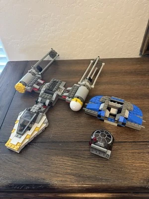 LEGO STAR WARS 7150 TIE FIGHTER Y-WING INCOMPLETE SET RETIRED AS FOUND LOT - Image 1 of 4