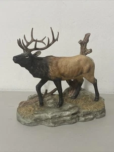 Vintage Home Interiors 11191-02 Gentle Giant Masterpiece Porzellan Elch 2002 - Bild 1 von 12