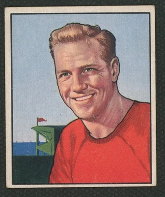 1950 Bowman #106 Ed Carr  ** San Francisco 49ers   ~ EX/MT - Image 1 of 2