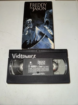 Freddy vs. Jason (VHS, 2003) Friday The 13th - Nightmare On Elm Street- Tested Foto 1 de 4