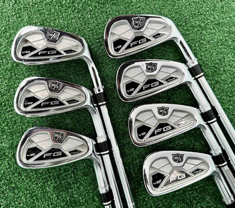 Wilson Staff FG TOUR V2 Iron 3,4,5,6,8,9,P   *YOU CHOOSE*   Regular Steel, MRH - Image 1 of 4