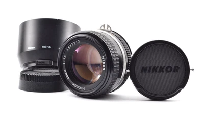 【Mint】Nikon NIKKOR 50mm f/1.4 Ais Ai-s Standard Prime Lens From Japan #2323 - Image 1 of 4