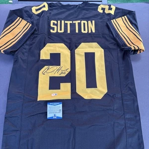 Maglia Camero Sutton autografata firmata XL personalizzata Steelers - Beckett - Foto 1 di 6
