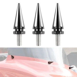 Windscreen Windshield Bolts Motor Black For Harley Electra Street Glide 96-13 - Picture 1 of 11