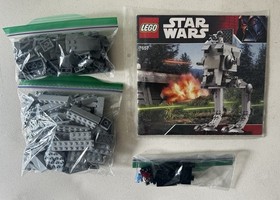 LEGO Star Wars: AT-ST (7657), complete w/ manual and Minifigs, no box.