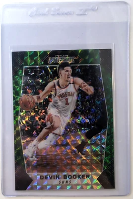 2017-18 Mosaic Green Prizm Devin Booker #76, GSC Gem Mint 10, Quick Grade - Image 1 of 2