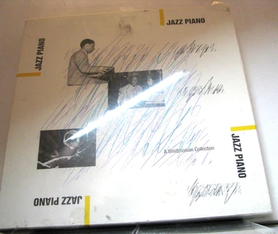 STILL-SEALED 4- CD BOX SET:  JAZZ PIANO... (A SMITHSONIAN COLLECTION) - Image 1 of 3