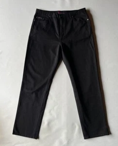 Laincot 675 Pants Men 38 Black Fine Merino Wool Cotton Made In Australia - Picture 1 of 12