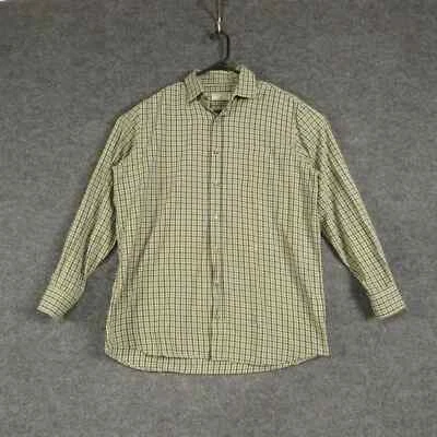 Luciano Barbera Shirt Mens Large Designer Long Sleeve Collared Button Up - Image 1 of 4