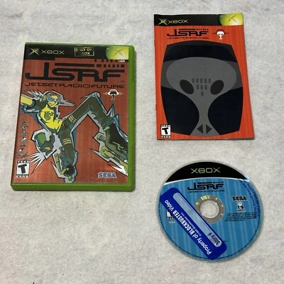 JSRF: Jet Set Radio Future (Xbox) Complete CIB Original Release Blockbuster - Image 1 of 4