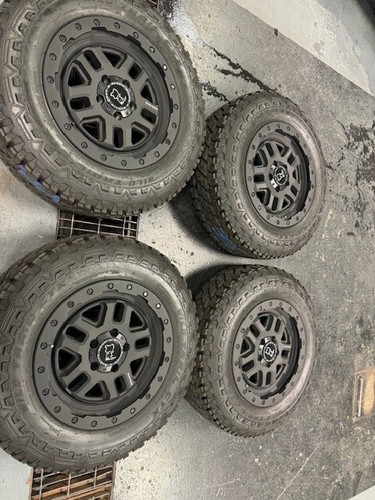 17 Inch Wheels Rims Black Rhino Tusk 17x8.5