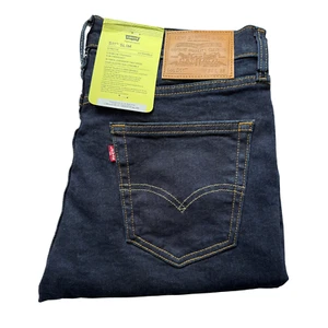 Levi's 511 Men's Slim Fit Jeans Dark Blue Stretch Denim - Sizes 30 to 38 New - Picture 1 of 8