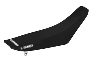 2002-2004 HONDA CRF 450 SEAT COVER by Enjoy MFG ALL BLACK GRIPPER #58 - Picture 1 of 3