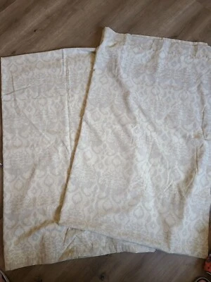 Paneles de cortina Pier 1/One "Damask - Beige" 54" X 84"- 2 paneles Foto 1 de 4