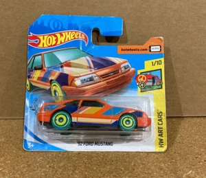 2020 Hot Wheels '92 FORD MUSTANG 90/250 HW ART CARS/Dented Case* - Picture 1 of 1