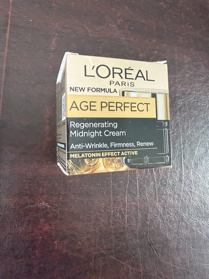 Loreal Age Perfect Regenerating idnight Cream Melatonin Effect Active NEW - Image 1 of 1