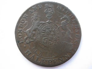 Middlesex Masonic Halfpenny token DH367a VF - Picture 1 of 1