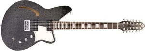 Reverend Airwave 12 String Black Sparkle - Bild 1 von 5