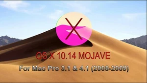 New SSD with OSX Mojave 10.14 for Mac Pro 3.1 & 4.1 - Picture 1 of 1