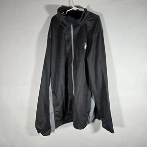 New Mens Spyder Empire Fleece Pockets Jacket Gray/ Grey M Full Zip - Bild 1 von 12