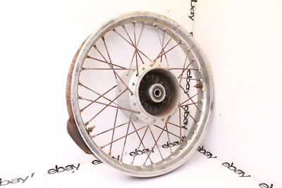 1975 Honda XL175 K2 75 Motorcycle Rear Back Wheel Rim & Hub XL175K2 Straight  Foto 1 de 4