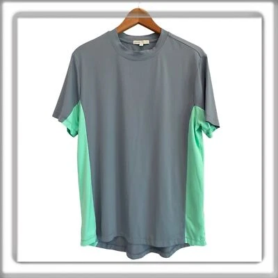 Camisa de natación Onia manga corta protección UVF ropa deportiva gris verde talla grande Foto 1 de 4