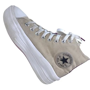 Vintage Converse Chuck Taylor All Star Move High Top Farro taglia 7,5 piattaforma 568794C - Foto 1 di 15