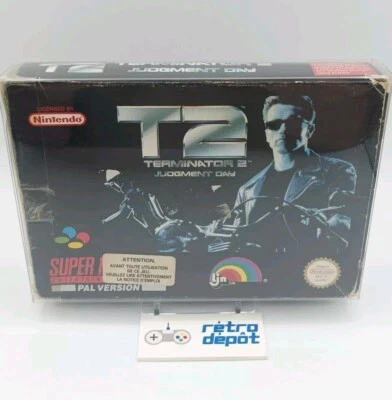 T2 Terminator 2 Judgment Day / super nintendo Snes/ Pal / Fr / Fah - Image 1 of 4