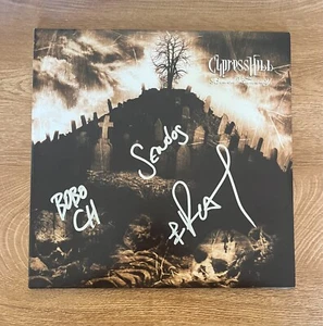 * CYPRESS HILL * álbum firmado * BLACK SUNDAY * B-REAL, BOBO & SENDOG * 1 - Imagen 1 de 2