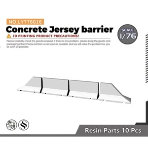 1/76 Escala OO Miniatura Fábrica Construcción Militar Hormigón Jersey Barrera - Imagen 1 de 2