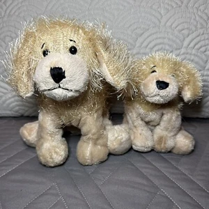 Ganz Webkinz Golden Retriever HM010 And Lil Webkinz HS010 Plush Lot Of 2 No Code - Picture 1 of 8