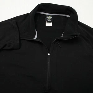 Patagonia Shirt Herren Large schwarz Capilene Performance Baselayer 1/4 Zip - Bild 1 von 12
