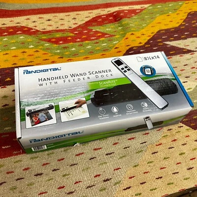 Pandigital PANSCN09 Handheld Scanner w/Doc Feeder & 2GB microSD Card (Blue) - Image 1 of 4