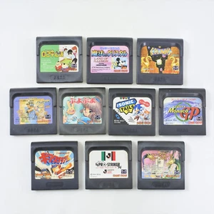 Lot of 10 GAME GEAR Cartridge Only - Tested - Ref 1109 - Picture 1 of 4