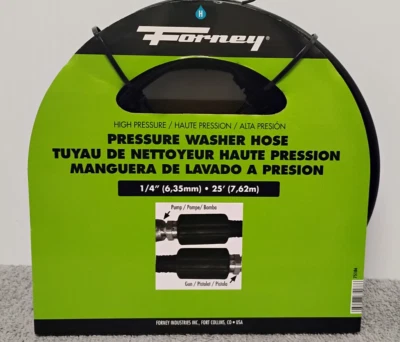 Forney 75186 1/4 pulg. Manguera para lavadora a presión D X 25 pies L. (03) Foto 1 de 4