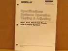 Caterpillar Forklift M20, M25, MC30 Sevcon F SCR Control System Manual -SENB8223