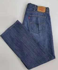 Levis 514 Slim Straight Blue Jeans Mens Size  38" x 30" EUC - Picture 1 of 12