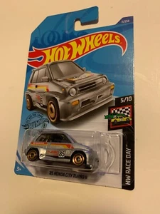 2020 Hot Wheels Hw Race Day 5/10 - '85 Honda City Turbo II (Silver) - Imagen 1 de 4