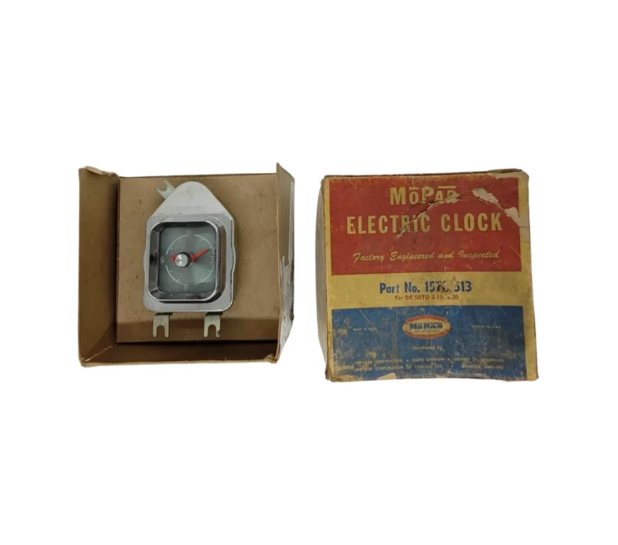 Reloj eléctrico Desoto Firedome Powermaster 1954 1571513 nuevo en stock Foto 1 de 4